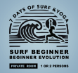 Imagem de 7 DIAS SURF & YOGA - INICIADO OU INICIADO EVOLUÇÃO - QUARTO PRIVADO