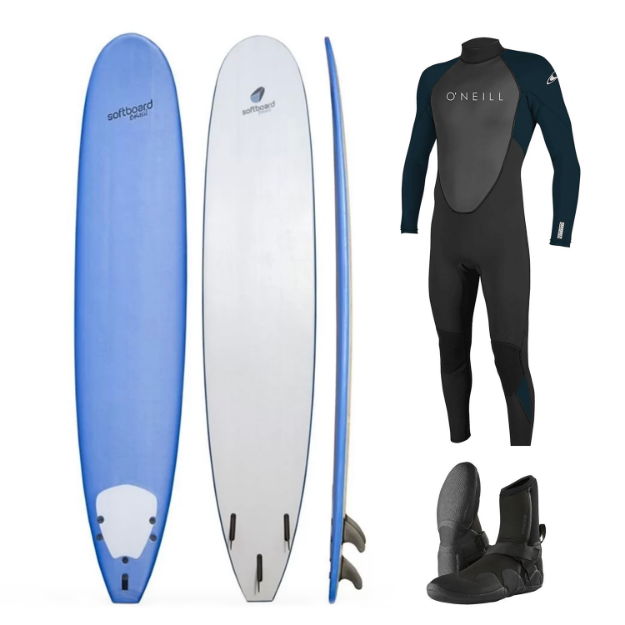 Imagem de 3 dias de aluguer equipamento completo  (Prancha, Fato, Botas)